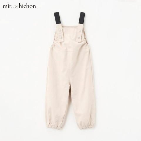 ベビー、キッズ　サロペット　しまむら『hichon』コラボの冬コーデ