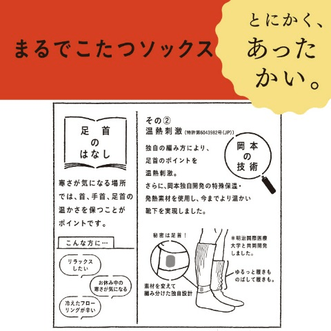 ハイソックス　しまむら『靴下サプリ まるでこたつソックス』コラボ