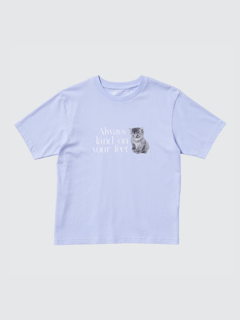 ユニクロ『キャット・フォトグラフ』猫デザインのTシャツ