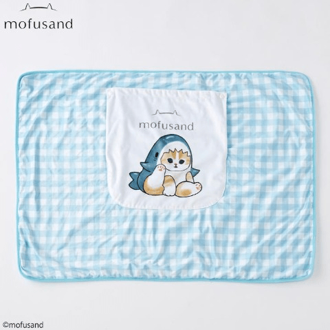 ポケット付ブランケット　アベイル『mofusand（モフサンド）』コラボのペットグッズ