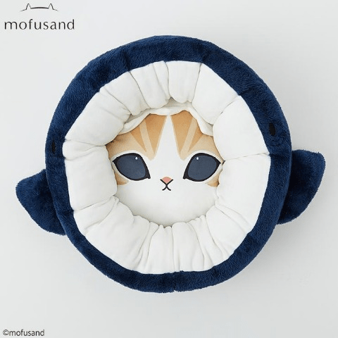 ペット用ラウンドベッド　アベイル『mofusand（モフサンド）』コラボのペットグッズ