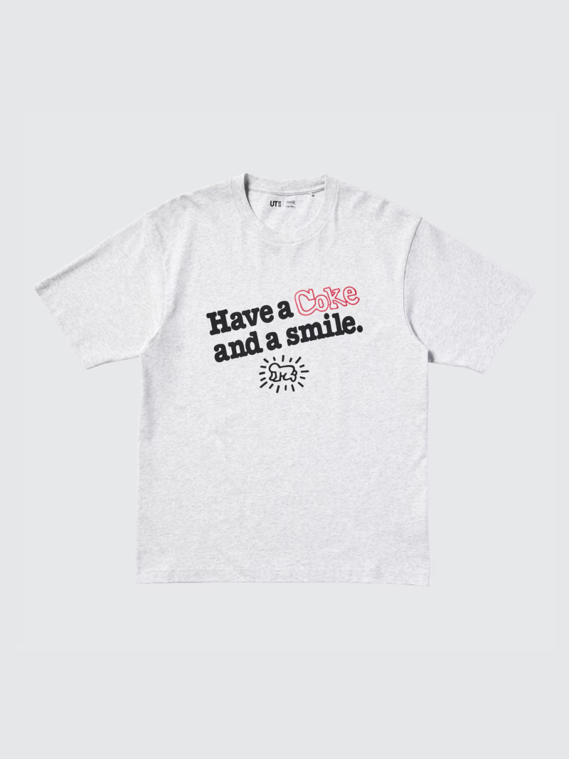 半袖Tシャツ　ユニクロ『コカ･コーラ×キース・ヘリング』コラボ