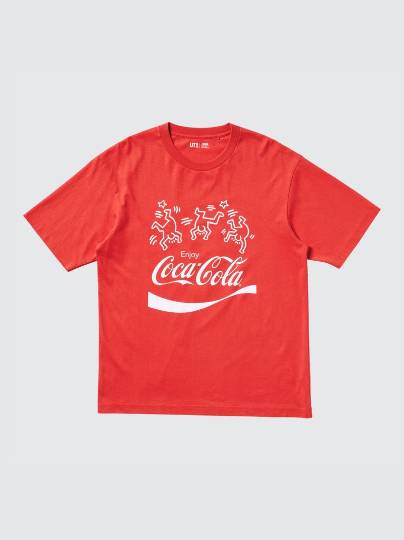 半袖Tシャツ　ユニクロ『コカ･コーラ×キース・ヘリング』コラボ