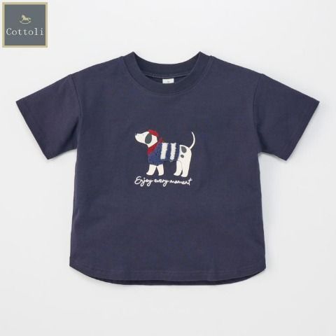 キッズ　半袖Tシャツ　バースデイ『Cottoli(コトリ)』コラボ