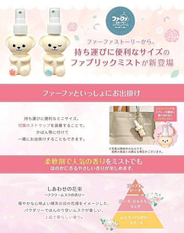 ファーファストーリー携帯用ミストが2026年10月より新発売！