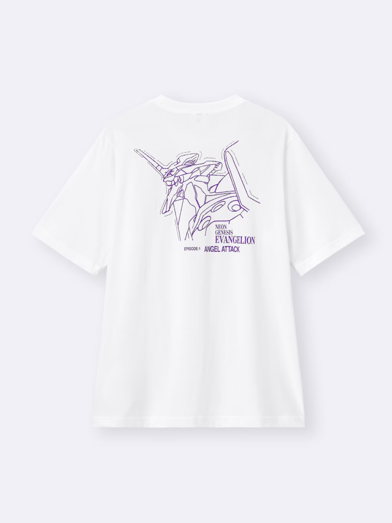 グラフィックT（半袖Tシャツ） 　GU（ジーユー）『エヴァンゲリオン』コラボ