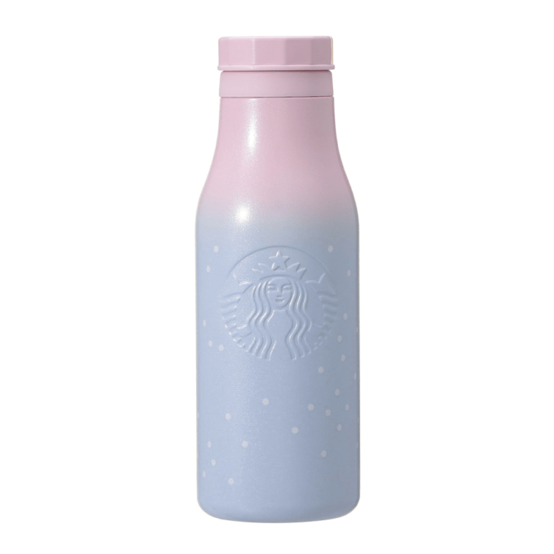 ステンレスロゴボトルグラデーションブルーピンク473ml　¥5,450