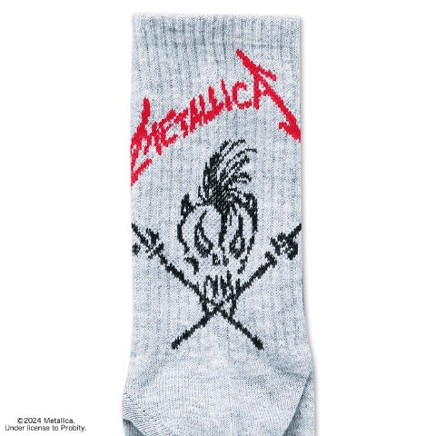 メンズ　3足組ソックス　アベイル『METALLICA（メタリカ）』コラボ