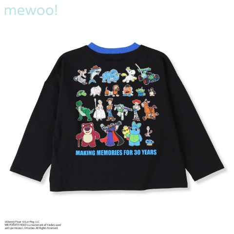 Tシャツ　トイストーリー30周年　しまむら『mewoo! × shoko』コラボ