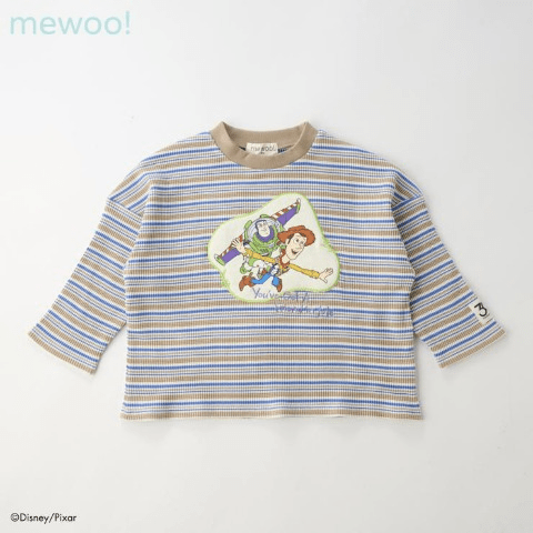 Tシャツ　トイストーリー30周年　しまむら『mewoo! × shoko』コラボ