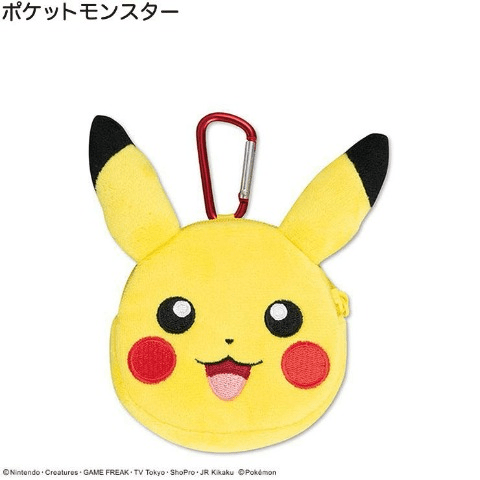 カラビナ付ポーチ　アベイル『ポケモン』コラボ