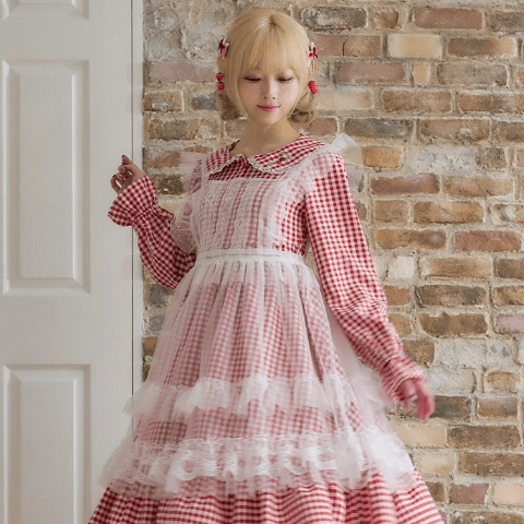 レディース　チュールエプロン　しまむら『星名桜子』コラボのロリータ系の洋服