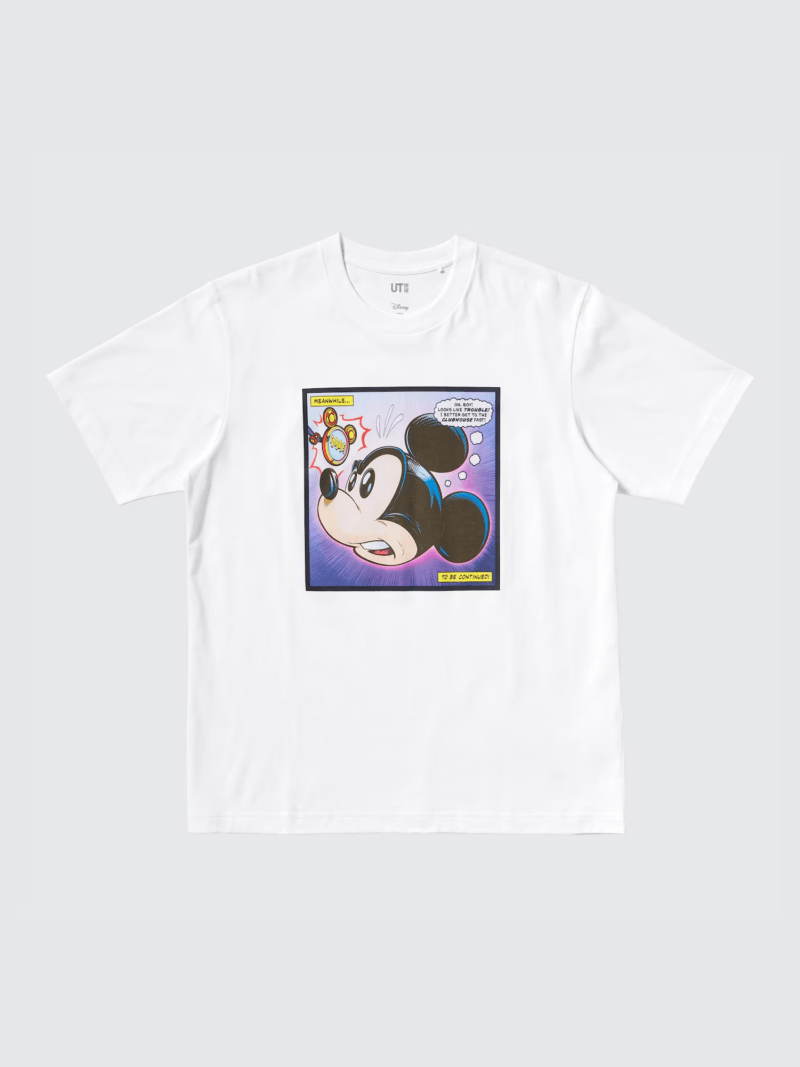 半袖Tシャツ　ユニクロ『ディズニー ミッキーフェイス』コラボ