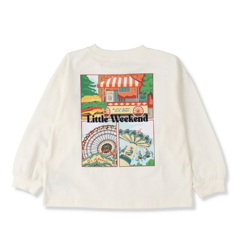 長袖Tシャツ　しまむら『Little Weekend（リトルウィークエンド）』コラボ