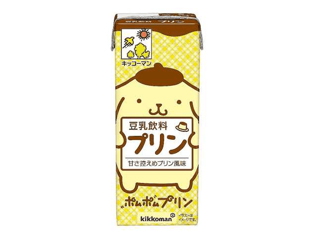 キッコーマン豆乳　ポムポムプリン　コラボ