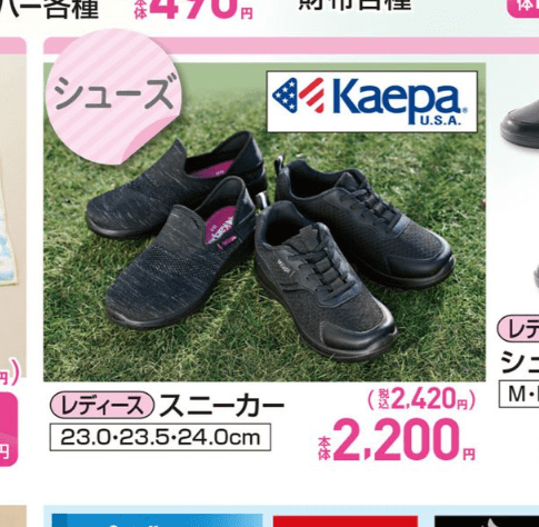 kaepa（ケイパ）コラボ　しまむら　チラシ