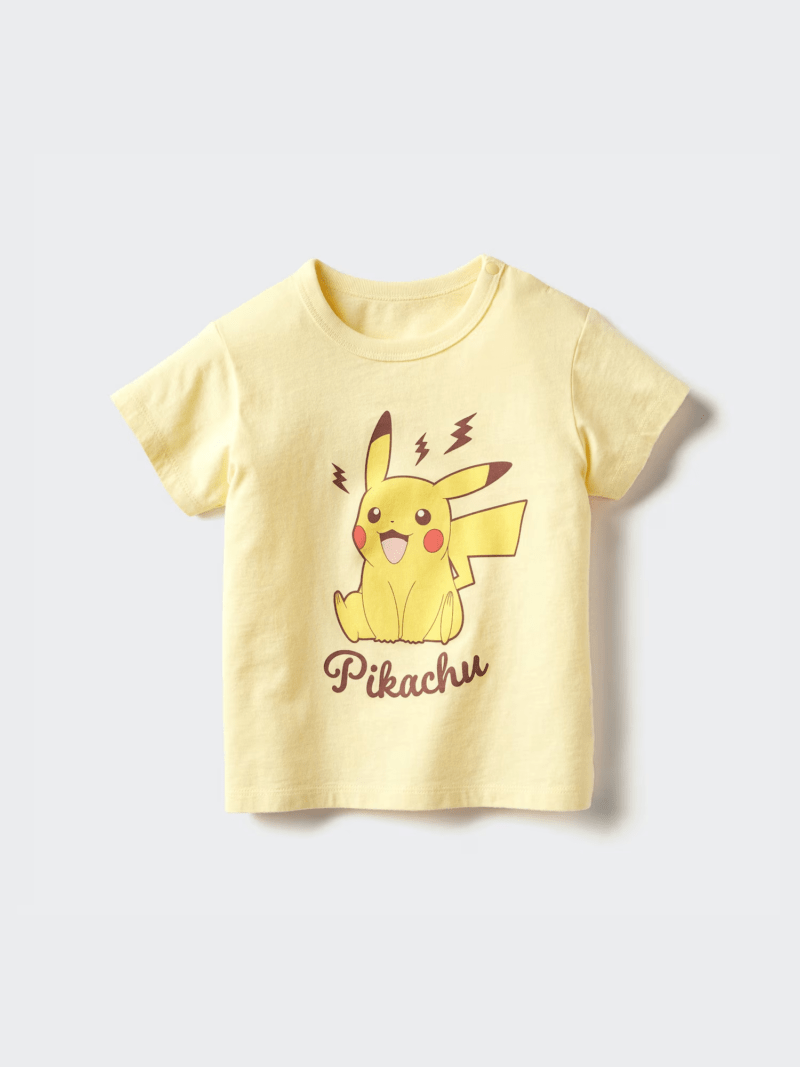 ユニクロ『ポケモン』コラボ2025春夏のベビーサイズ半袖Tシャツ