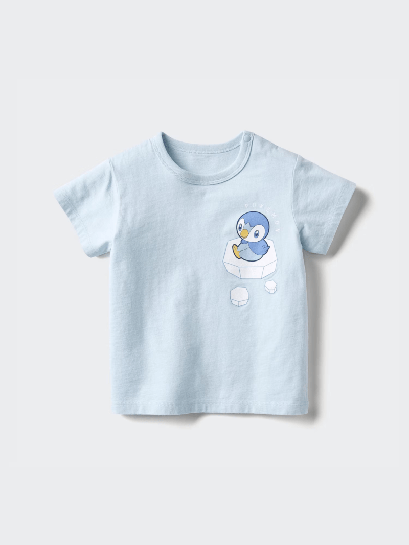 ユニクロ『ポケモン』コラボ2025春夏のベビーサイズ半袖Tシャツ