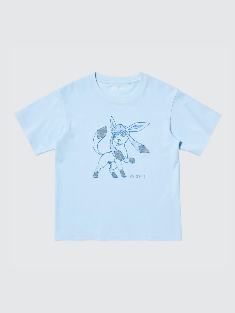 グレイシア　ユニクロ『ポケモン』コラボ2025春夏！スケッチ風デザインの半袖Tシャツ