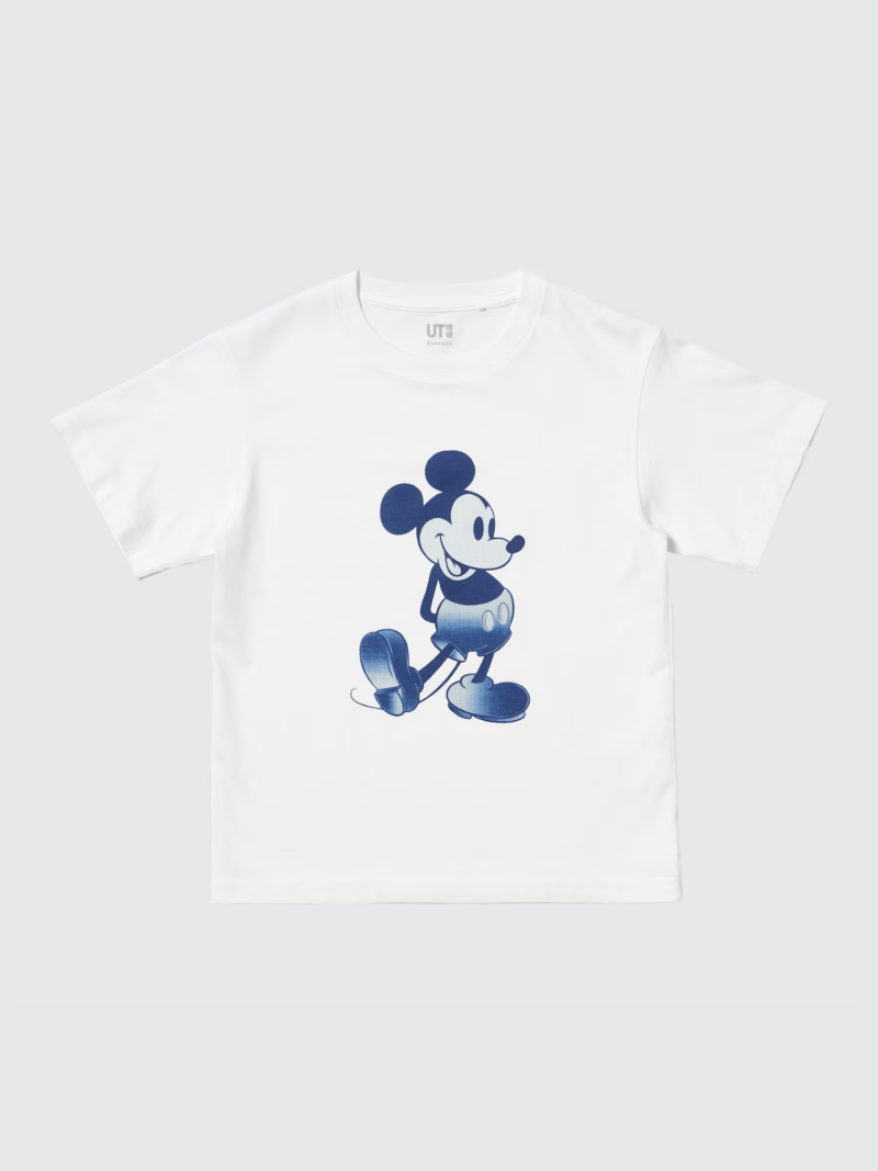 半袖Tシャツ　ユニクロ『ディズニー イン ブルー』ミッキー、ミニーの青のコレクション