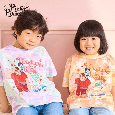 半袖Ｔシャツ　しまむら『Picky Pixie（ピッキーピクシー）』シュガー・ラッシュ　コラボ