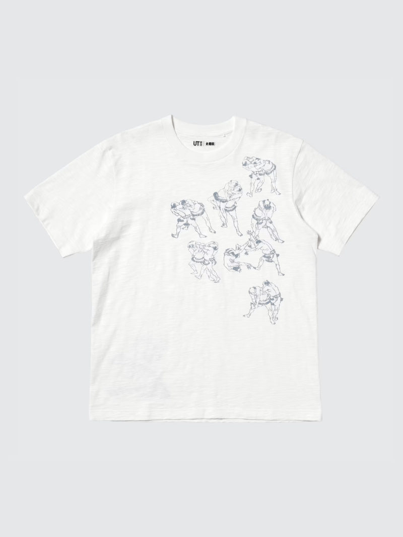 ユニクロ『相撲』コラボ　半袖Tシャツ