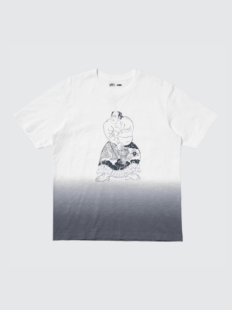 ユニクロ『相撲』コラボ　半袖Tシャツ