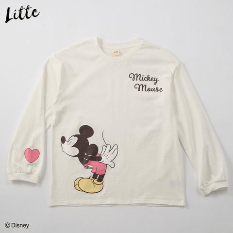 Ｔシャツ　しまむら『LITTC（リトシー）』　　ディズニー　バレンタインコレクション