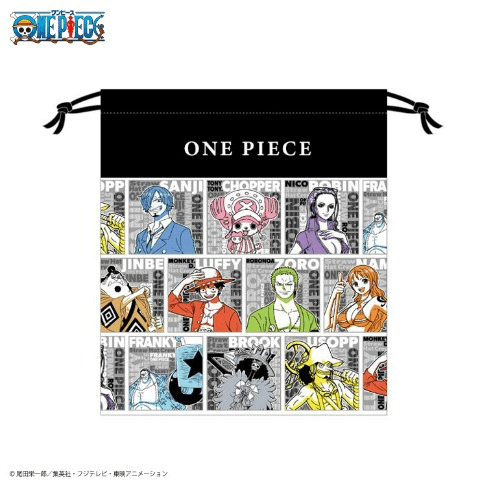 巾着　しまむら『ONE PIECE（ワンピース）』コラボ