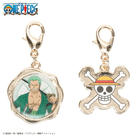 ファスナーチャーム2個セット　しまむら『ONE PIECE（ワンピース）』コラボ