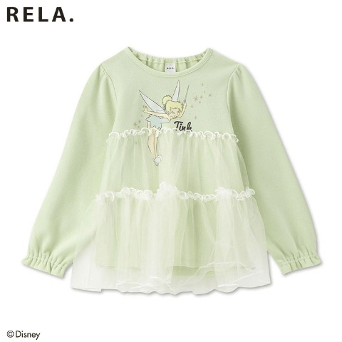 チュールトップス　しまむら『RELA.（リラ）×ディズニープリンセス』コラボ