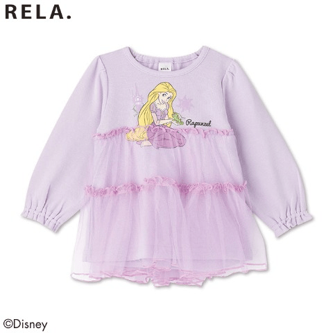 チュールトップス　しまむら『RELA.（リラ）×ディズニープリンセス』コラボ