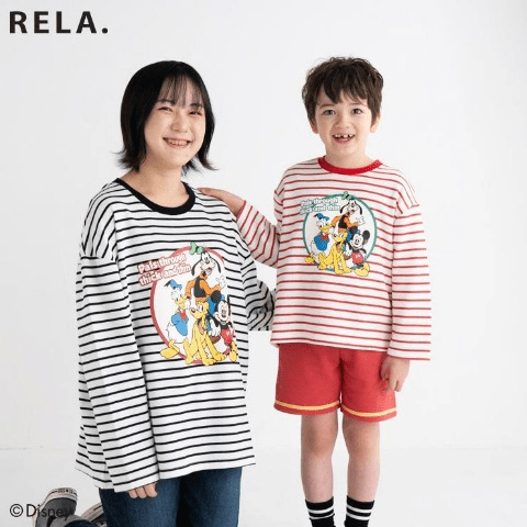 プルオーバー　しまむら『RELA.（リラ）×ディズニー』コラボ