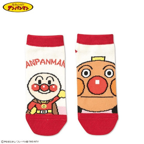 レディース　ソックス　アベイル『アンパンマン』コラボ