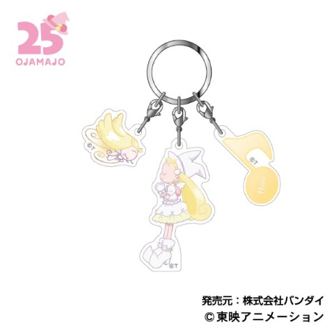 3連アクリルキーホルダー　シャンブル『おジャ魔女どれみドッカ～ン！』コラボ