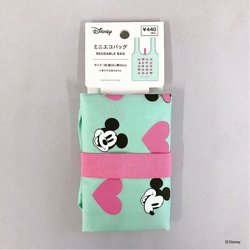 ディズニー／Ｍｉｎｎｉｅ　ミニエコバッグ　￥440（税込み）