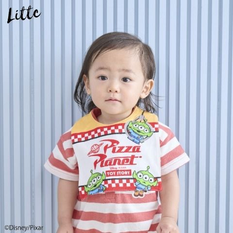 ユニークカットビブ　しまむら『LITTC（リトシー）×ディズニー』コラボ