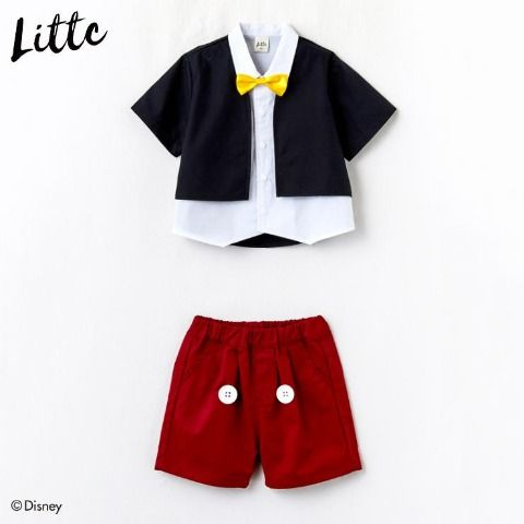 シャツ+パンツセット　しまむら『LITTC（リトシー）×ディズニー』コラボ