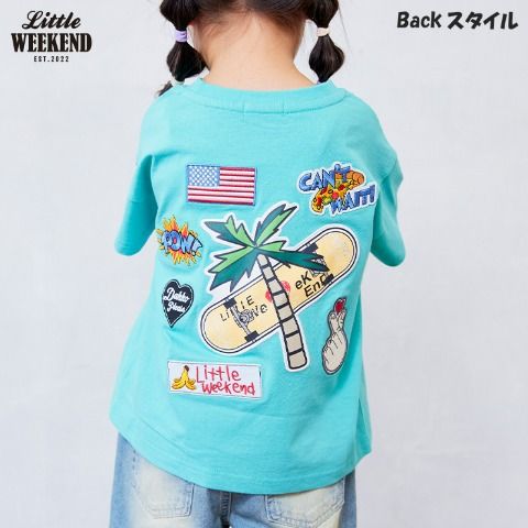 半袖Tシャツ　しまむら『Little Weekend（リトルウィークエンド）』コラボ