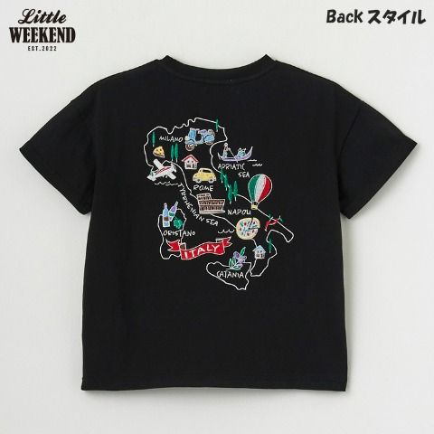 半袖Tシャツ　しまむら『Little Weekend（リトルウィークエンド）』コラボ