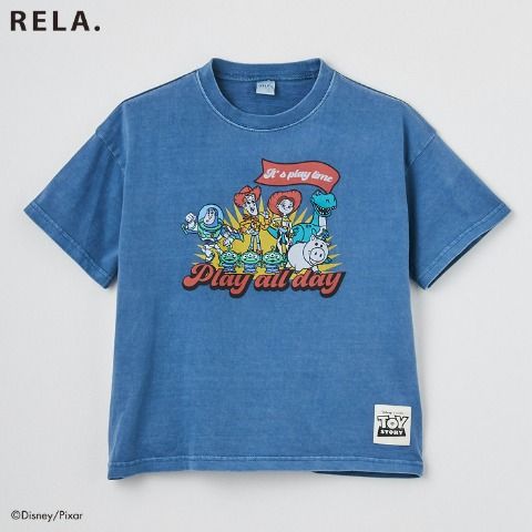 Tシャツ　しまむら『REN RIN MAMA』コラボの夏コーデ　トイストーリー