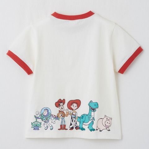 Tシャツ　しまむら『REN RIN MAMA』コラボの夏コーデ　トイストーリー