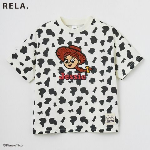 Tシャツ　しまむら『REN RIN MAMA』コラボの夏コーデ　トイストーリー