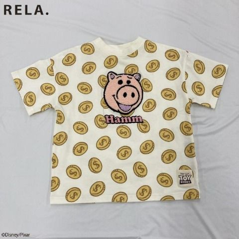 Tシャツ　しまむら『REN RIN MAMA』コラボの夏コーデ　トイストーリー