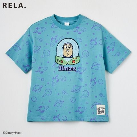 Tシャツ　しまむら『REN RIN MAMA』コラボの夏コーデ　トイストーリー