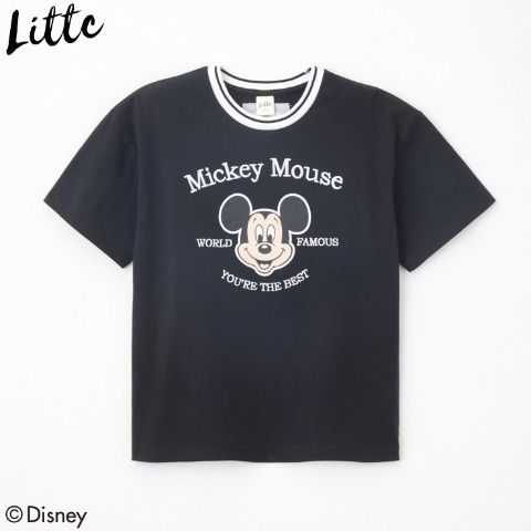 Ｔシャツ　しまむら『LITTC（リトシー）×ディズニー』コラボ