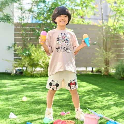 Ｔシャツ　しまむら『LITTC（リトシー）×ディズニー』コラボ