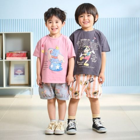 Ｔシャツ　しまむら『LITTC（リトシー）×ディズニー』コラボ