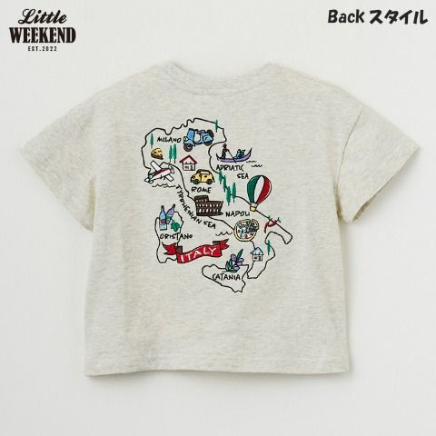 半袖Tシャツ　しまむら『Little Weekend（リトルウィークエンド）』コラボ