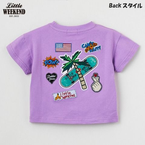 半袖Tシャツ　しまむら『Little Weekend（リトルウィークエンド）』コラボ